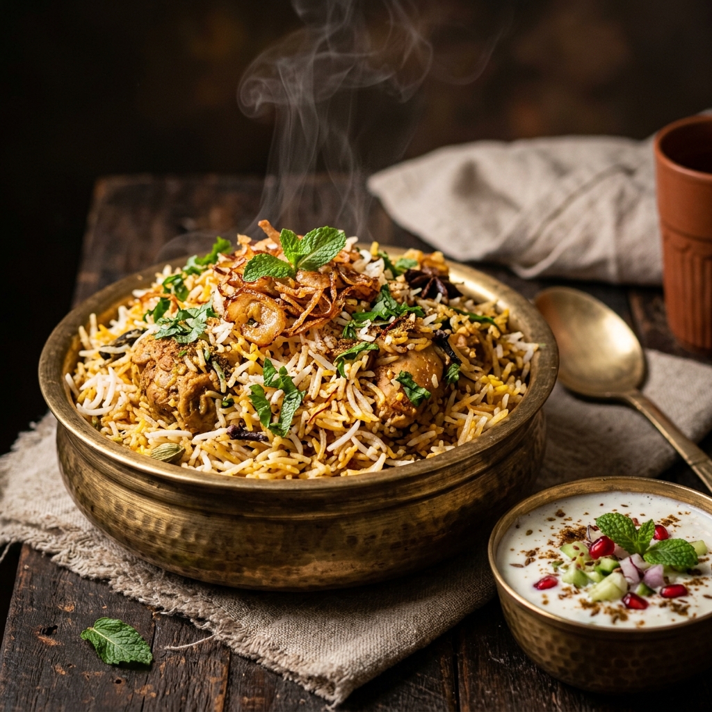 Hyderabadi Dum Biryani